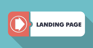 landing page